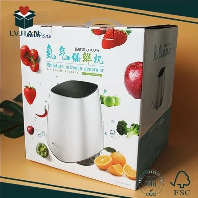 Custom Printed Box For Nitrogen Preservation Machine