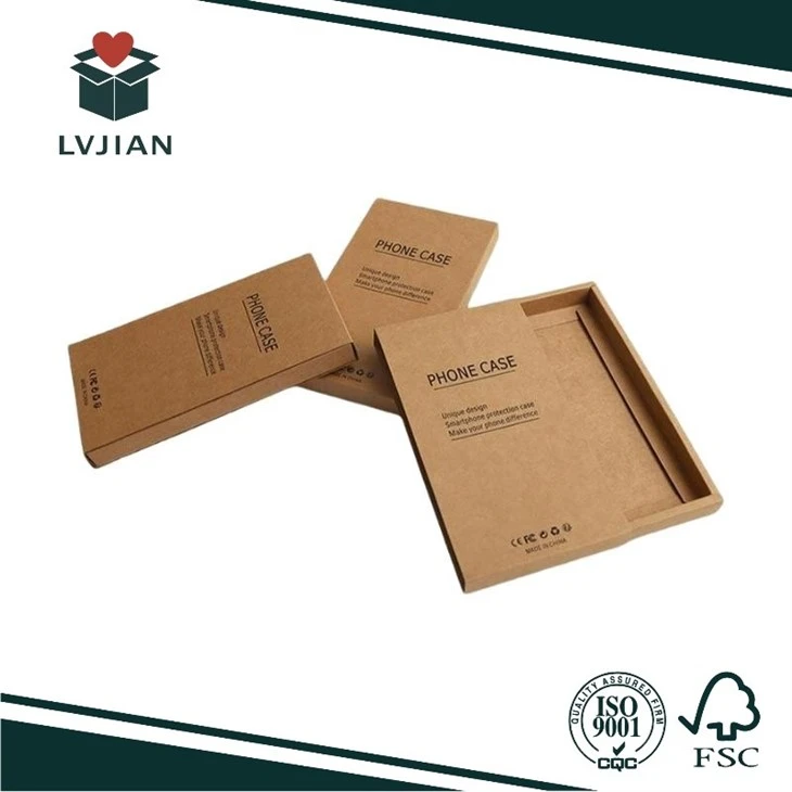 Kraft Paper Container For Mobile Phone Case suppliers