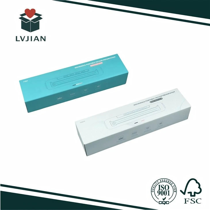 Printed Paper Box For Household Portable Vacuum Preseryation suppliers