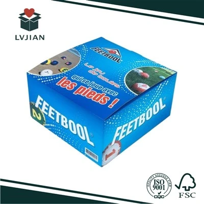Corrugated Paper Container For Football