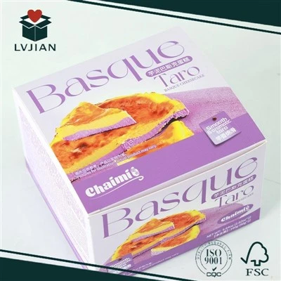 Food Paper Container For Basque Cake