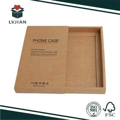 Kraft Paper Container For Mobile Phone Case