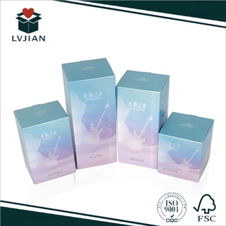 Product Paper Container For Elegant Perfume